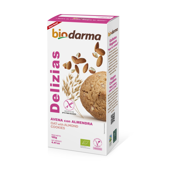 GALLETAS DE AVENA CON ALMENDRA.