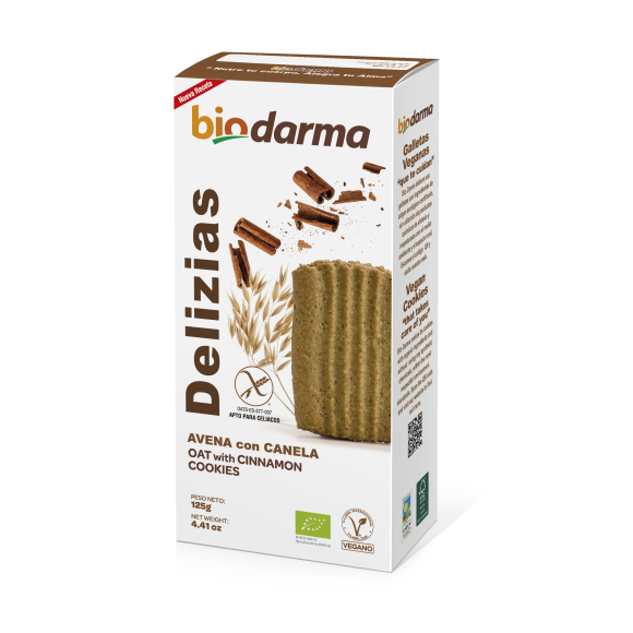 GALLETAS DE AVENA CON CANELA.