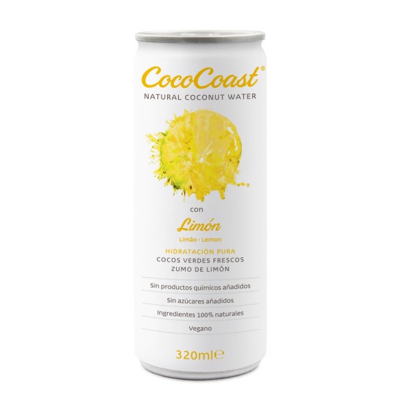 COCOCOAST LIMÓN – AGUA DE COCO CON LIMÓN