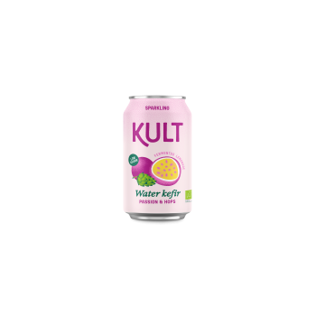 KULT Water Kefir Pasión y Lúpulo