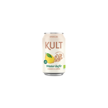 KULT Water Kefir Jengibre y Limón