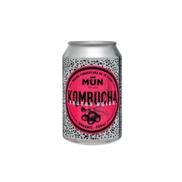 MŪN KOMBUCHA CASUAL FRUTOS ROJOS – LATA