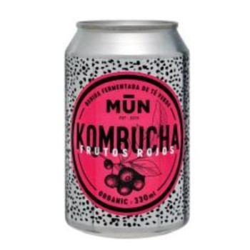 MŪN KOMBUCHA CASUAL FRUTOS ROJOS – LATA