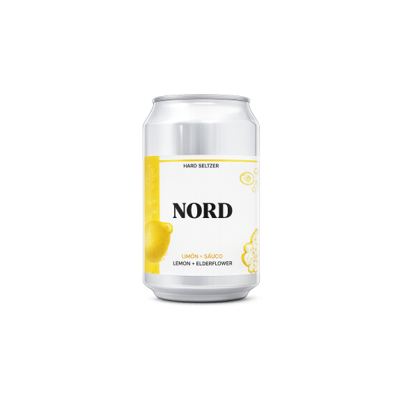 NORD Hard Seltzer Limón & Saúco