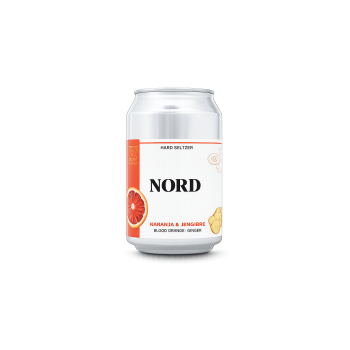 NORD Hard Seltzer Naranja & Jengibre