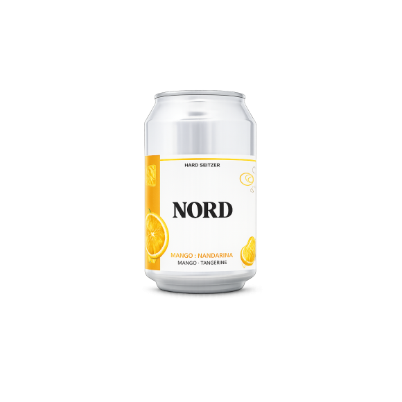 NORD Hard Seltzer Mango & Mandarina