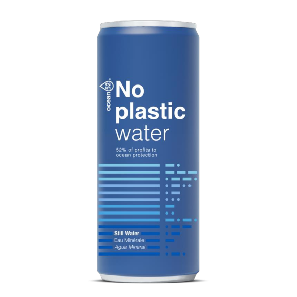 No Plastic Water – Agua mineral natural