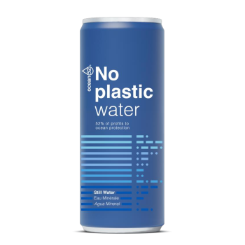 No Plastic Water – Agua mineral natural