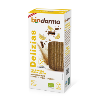 GALLETAS CON CANELA Y SABOR LIMÓN