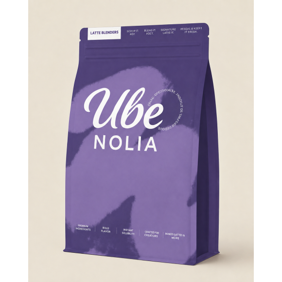 Polvo de Ube Nolia — Formato Barista de 1 kg