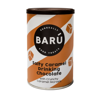 CHOCOLATE PARA BEBER CON CARAMELO SALADO